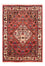Alfombra persa - Bidjar - 86 x 63 cm - rojo