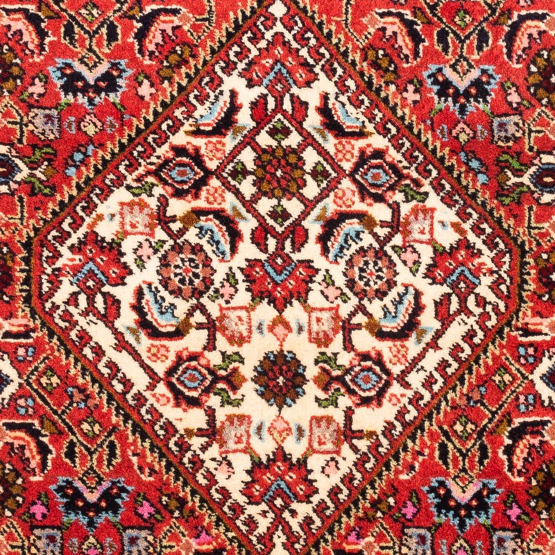 Alfombra persa - Bidjar - 86 x 63 cm - rojo