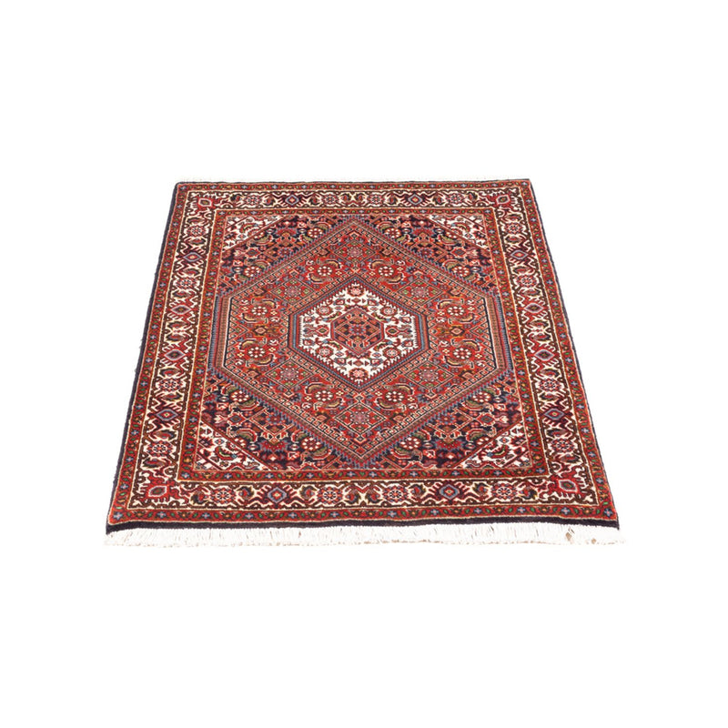 Alfombra persa - Bidjar - 100 x 72 cm - rojo