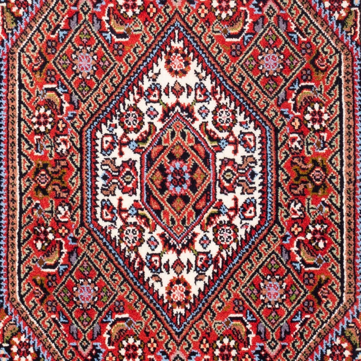 Alfombra persa - Bidjar - 110 x 67 cm - rojo