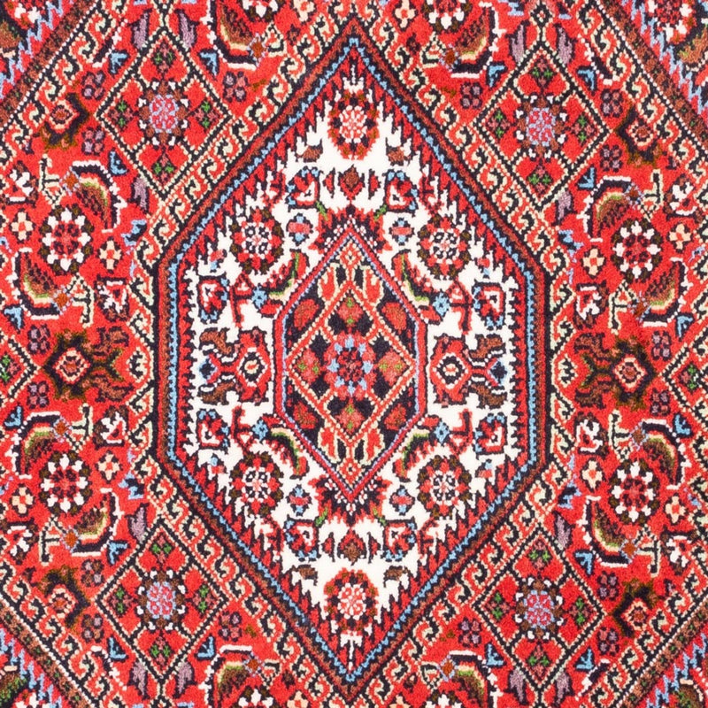 Alfombra persa - Bidjar - 108 x 70 cm - rojo