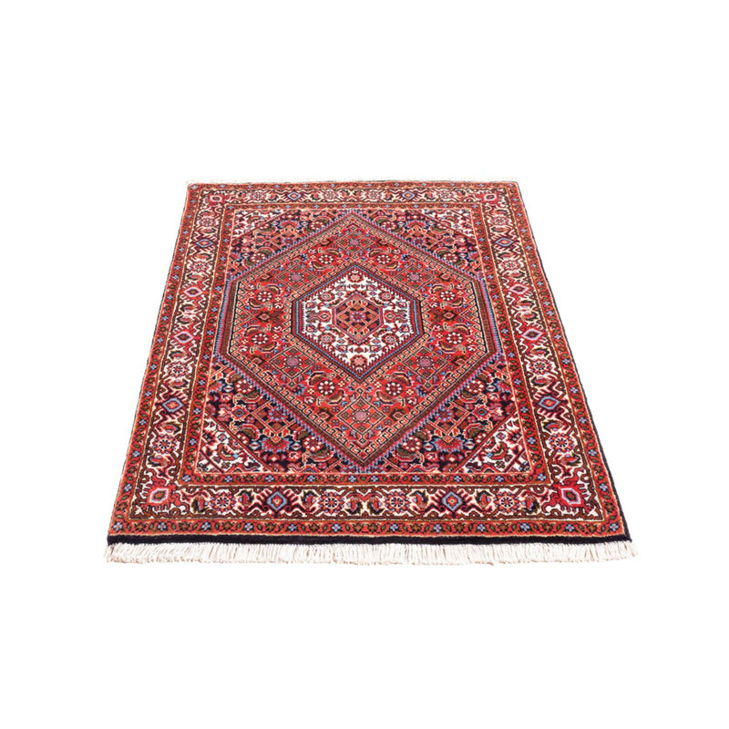Alfombra persa - Bidjar - 108 x 70 cm - rojo