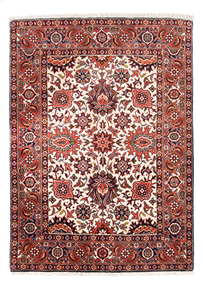 Alfombra persa - Bidjar - 107 x 77 cm - crema