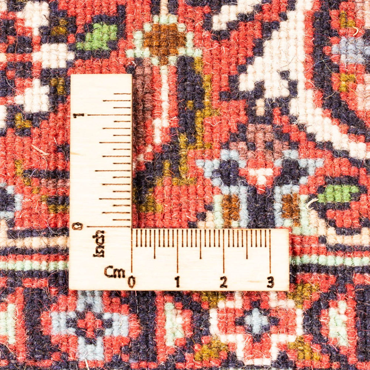 Alfombra persa - Bidjar - 107 x 77 cm - crema