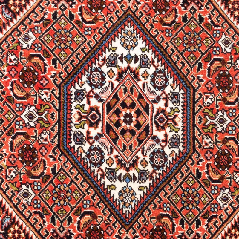Alfombra persa - Bidjar - 105 x 73 cm - rojo