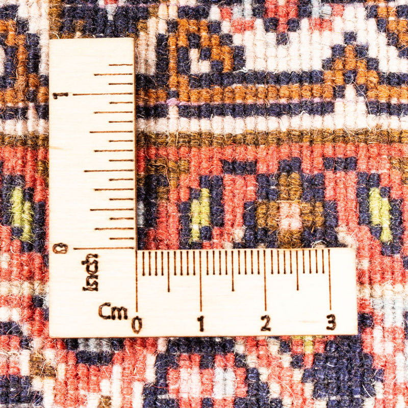 Alfombra persa - Bidjar - 102 x 71 cm - rojo