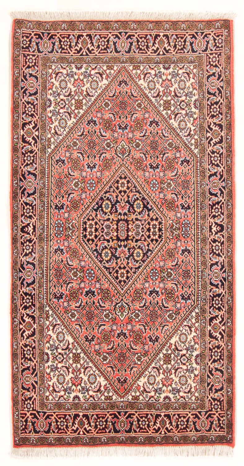 Alfombra persa - Bidjar - 155 x 84 cm - rojo
