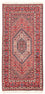 Alfombra persa - Bidjar - 152 x 78 cm - rojo
