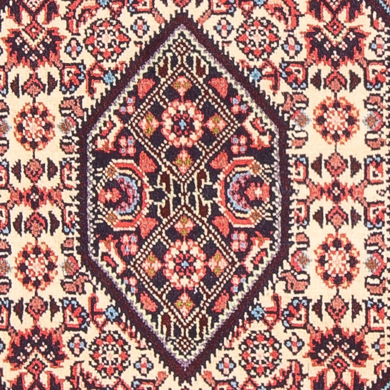 Alfombra persa - Bidjar - 152 x 78 cm - rojo