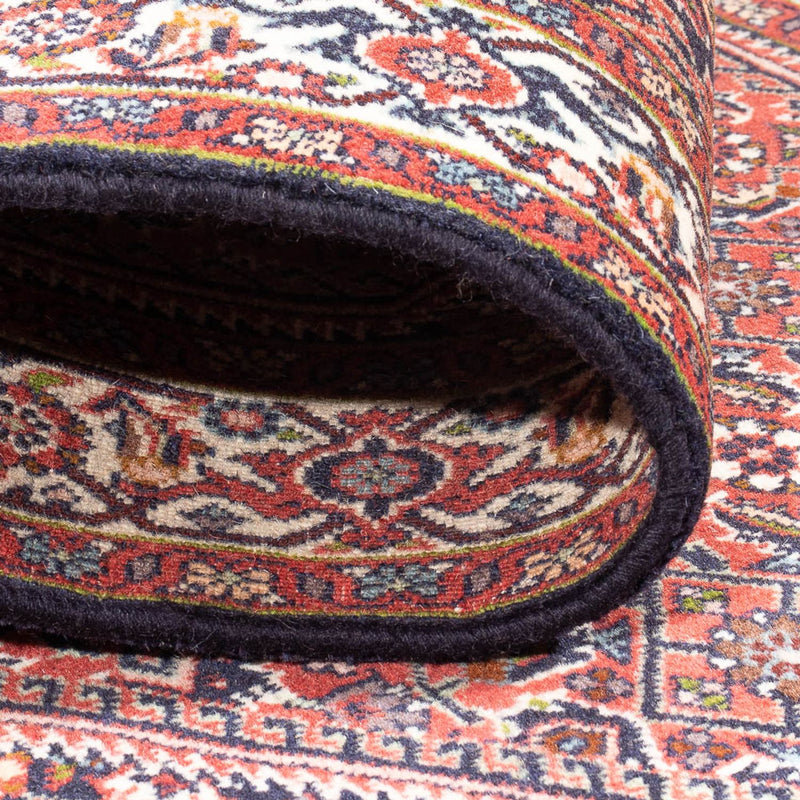 Alfombra persa - Bidjar - 151 x 80 cm - rojo