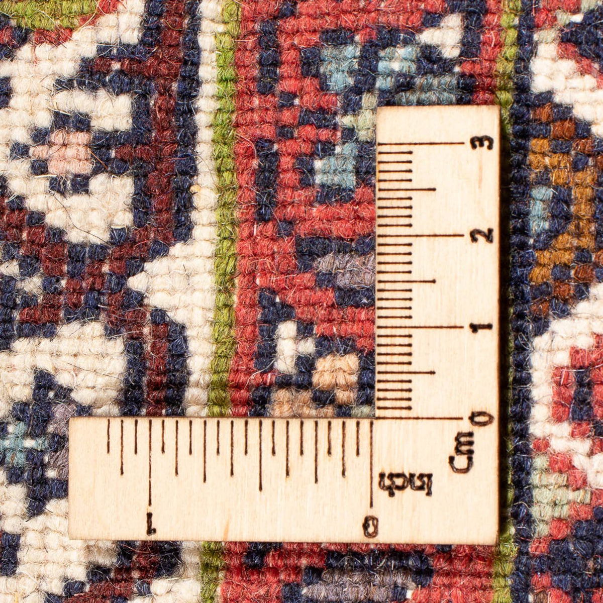 Alfombra persa - Bidjar - 151 x 80 cm - rojo