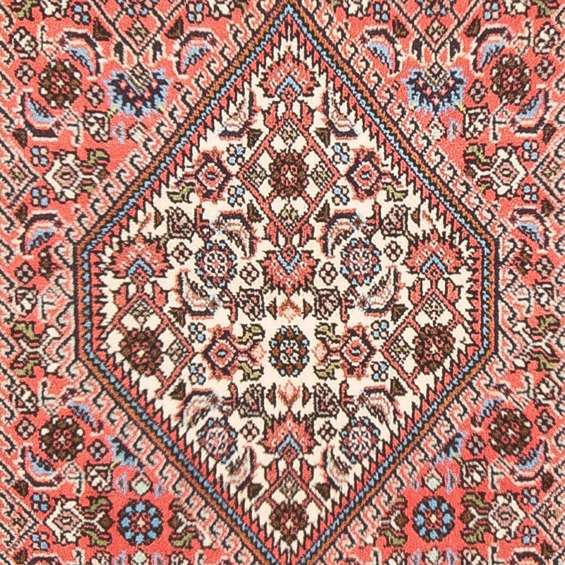 Alfombra persa - Bidjar - 160 x 83 cm - rojo