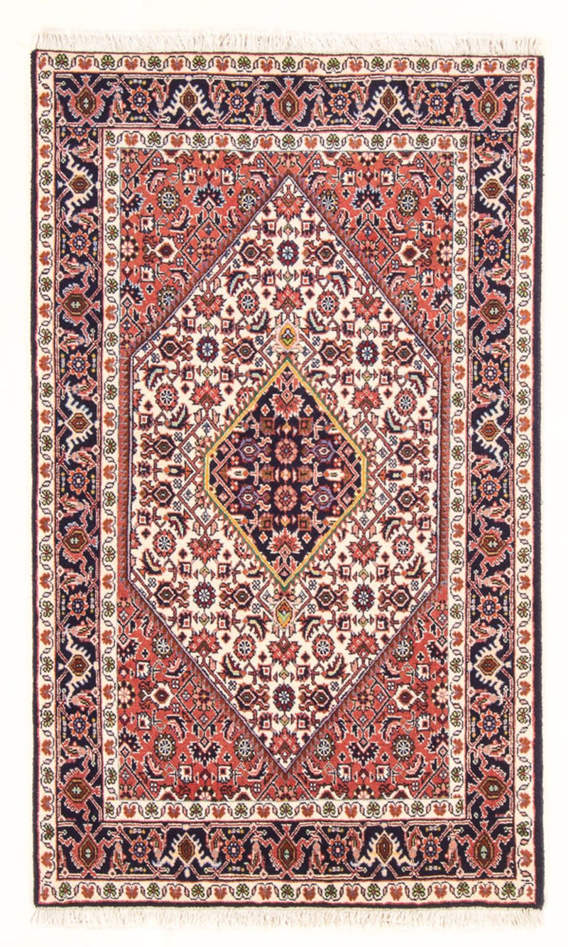 Alfombra persa - Bidjar - 138 x 84 cm - beige
