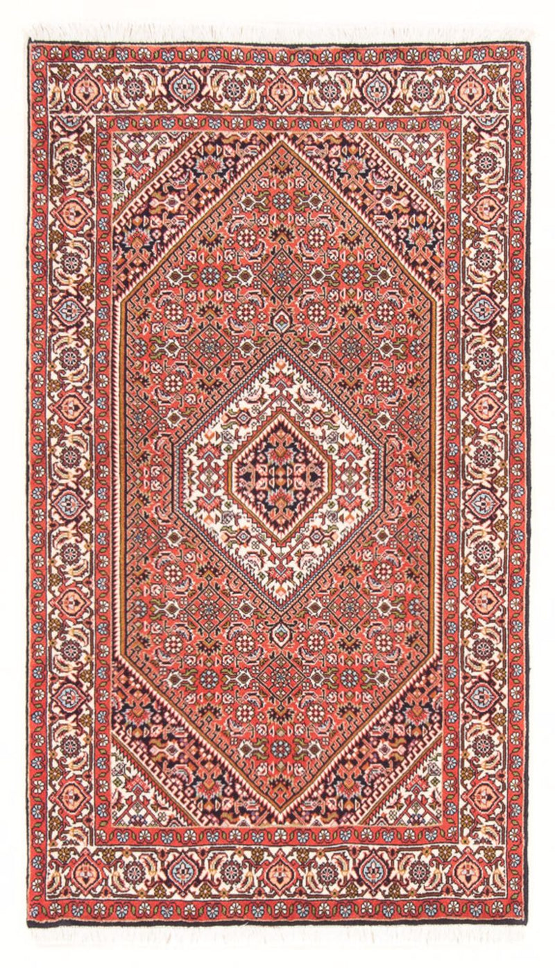 Alfombra persa - Bidjar - 138 x 84 cm - rojo