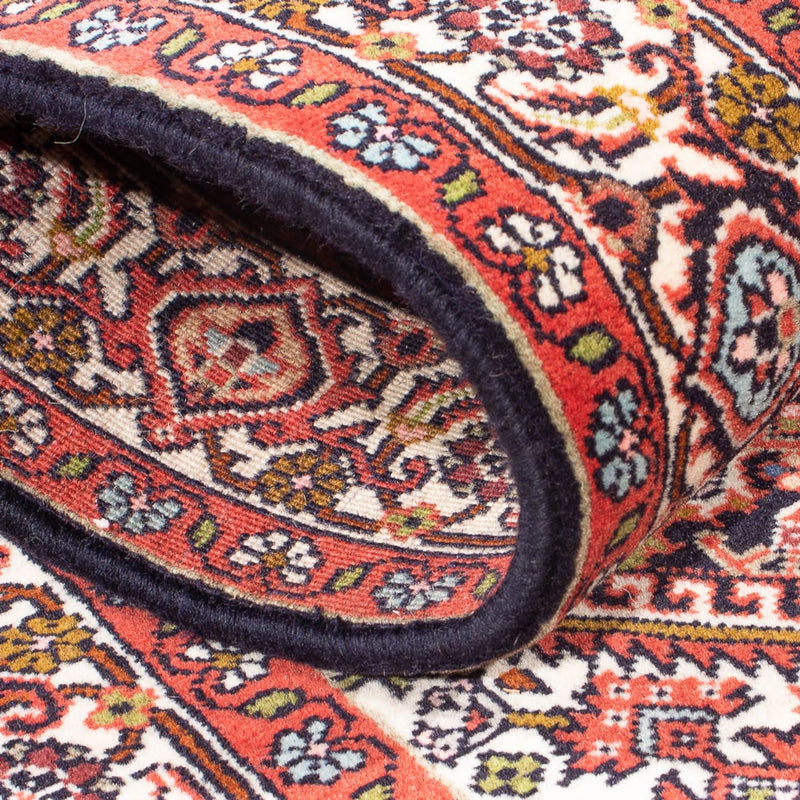 Alfombra persa - Bidjar - 138 x 84 cm - rojo