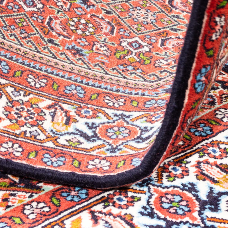 Alfombra persa - Bidjar - 144 x 83 cm - rojo