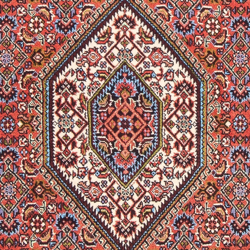 Alfombra persa - Bidjar - 138 x 84 cm - rojo