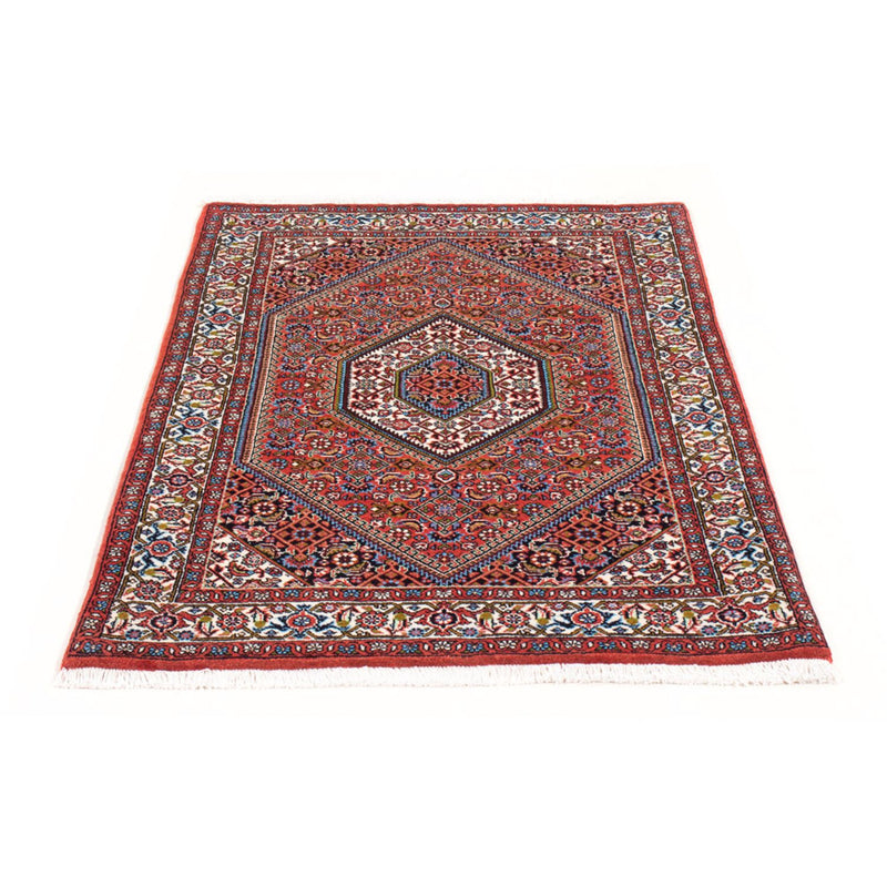 Alfombra persa - Bidjar - 138 x 84 cm - rojo