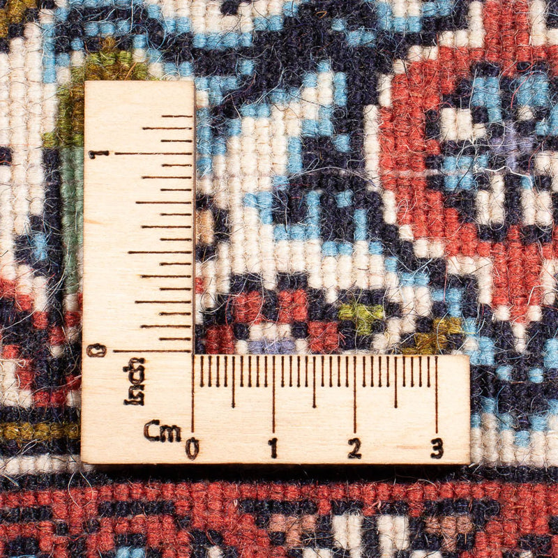 Alfombra persa - Bidjar - 138 x 84 cm - rojo