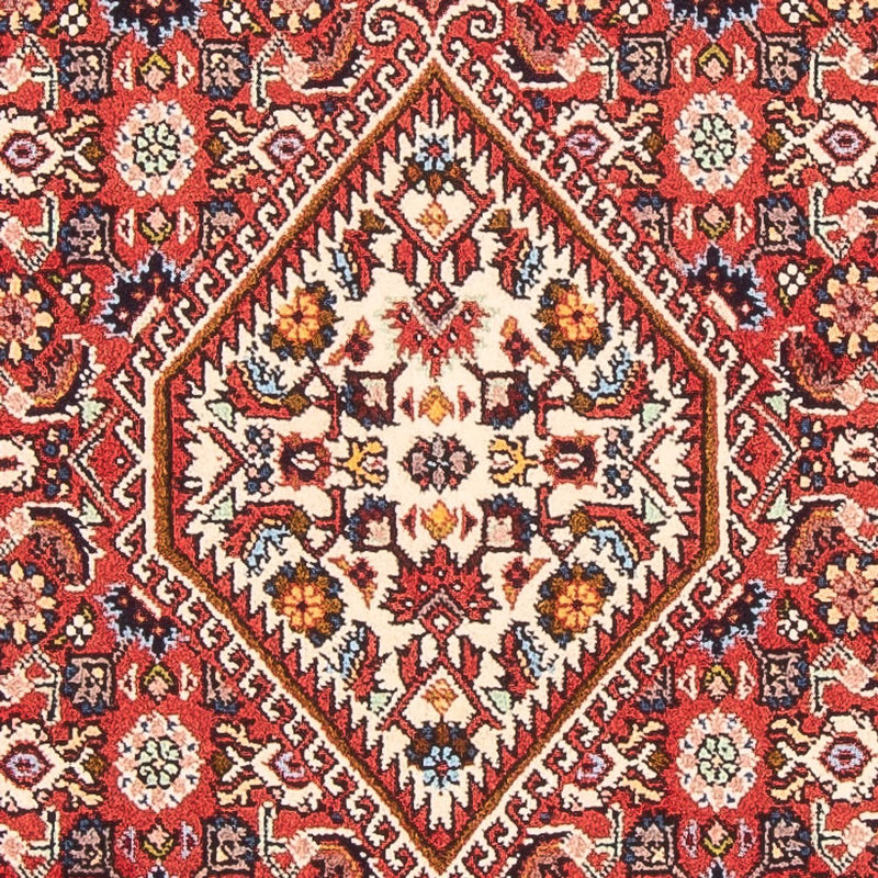 Alfombra persa - Bidjar - 145 x 84 cm - rojo
