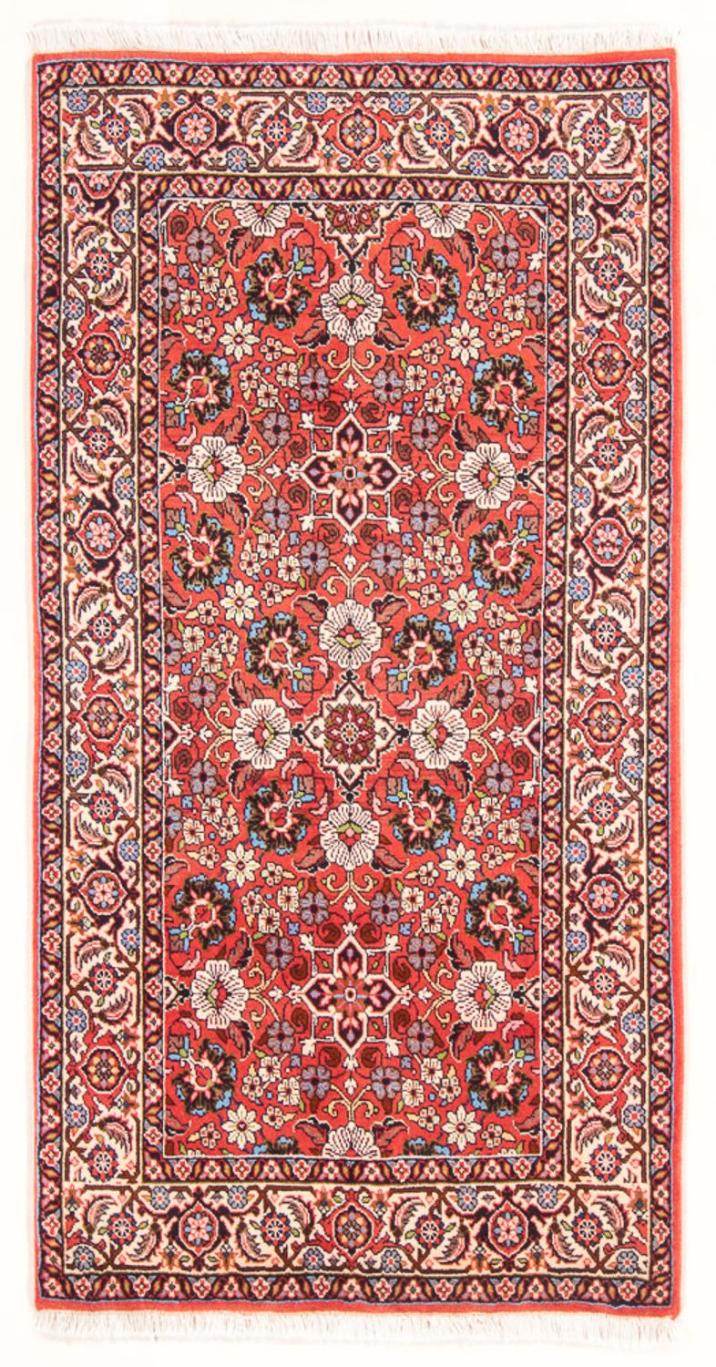 Alfombra persa - Bidjar - 150 x 84 cm - rojo