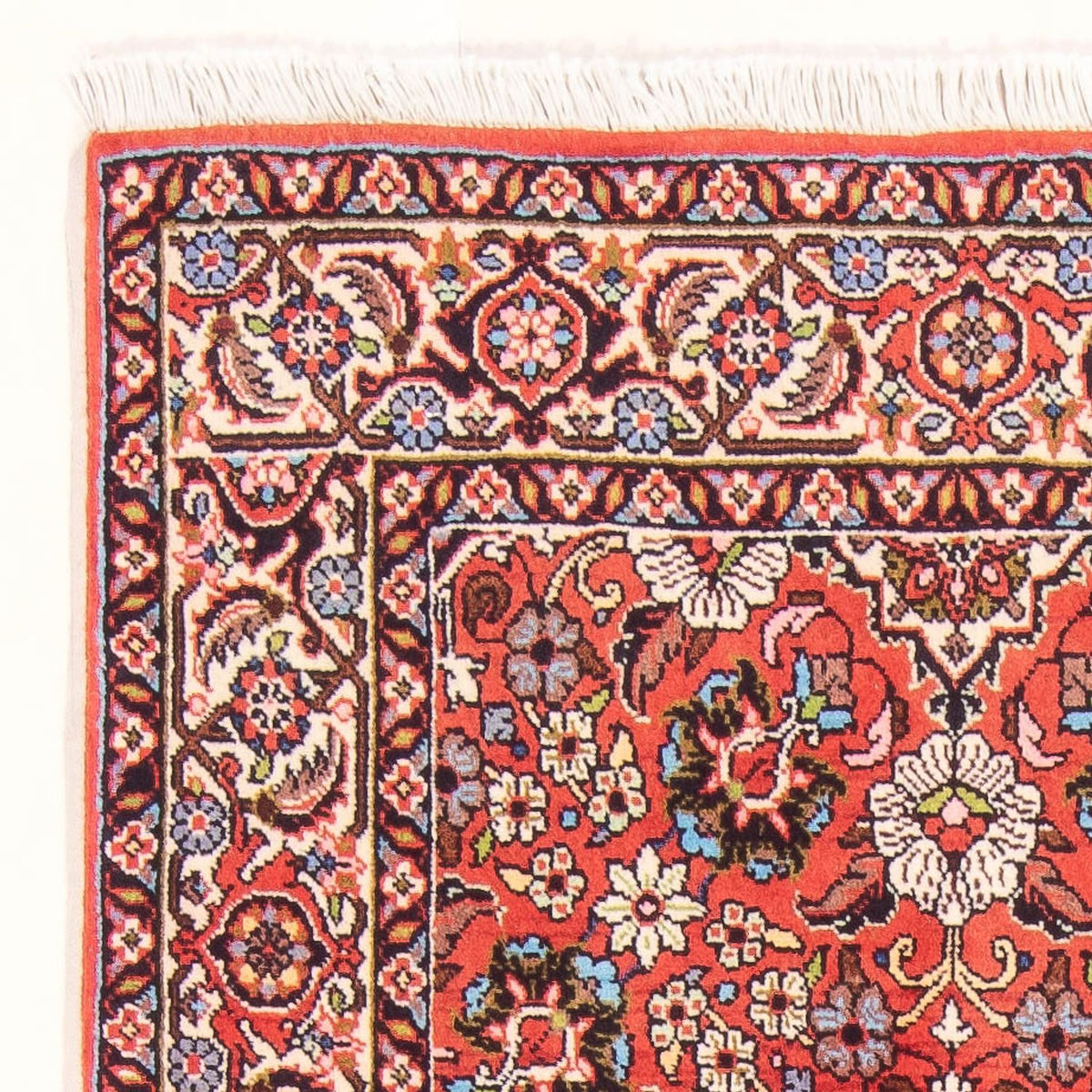 Alfombra persa - Bidjar - 150 x 84 cm - rojo