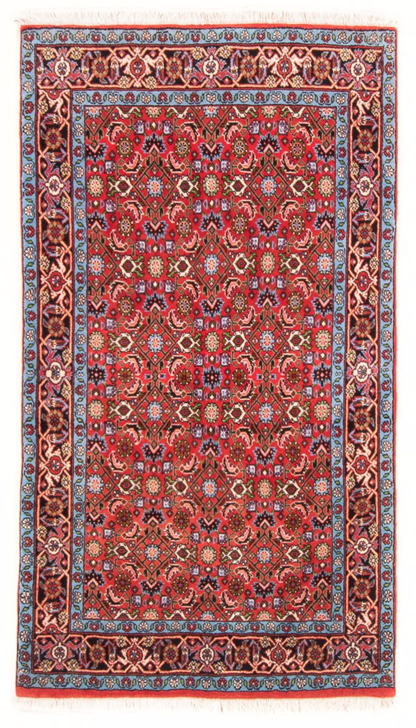 Alfombra persa - Bidjar - 137 x 84 cm - rojo