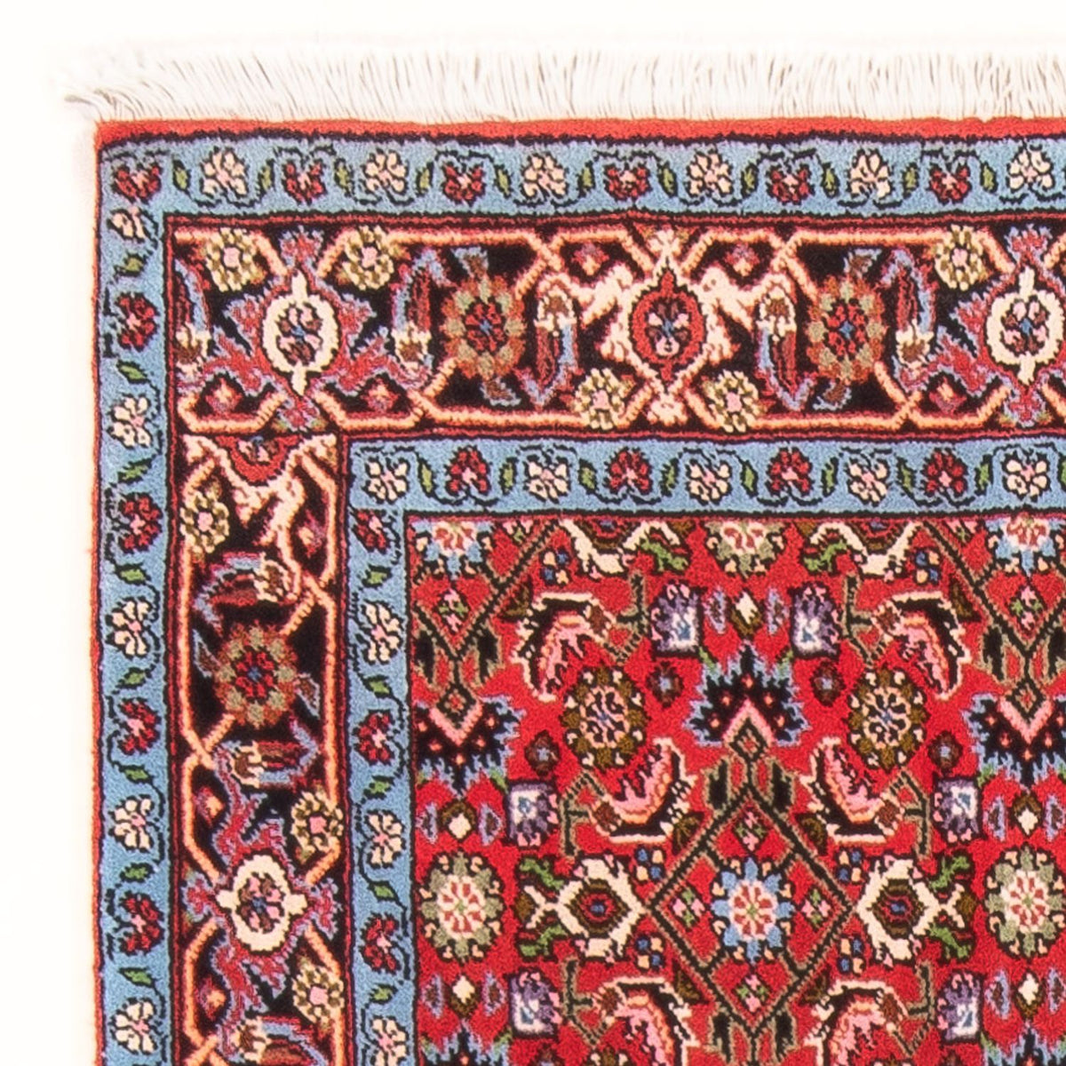 Alfombra persa - Bidjar - 137 x 84 cm - rojo