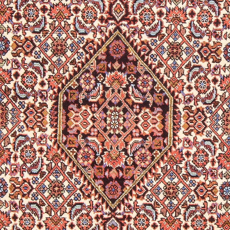Alfombra persa - Bidjar - 135 x 84 cm - rojo