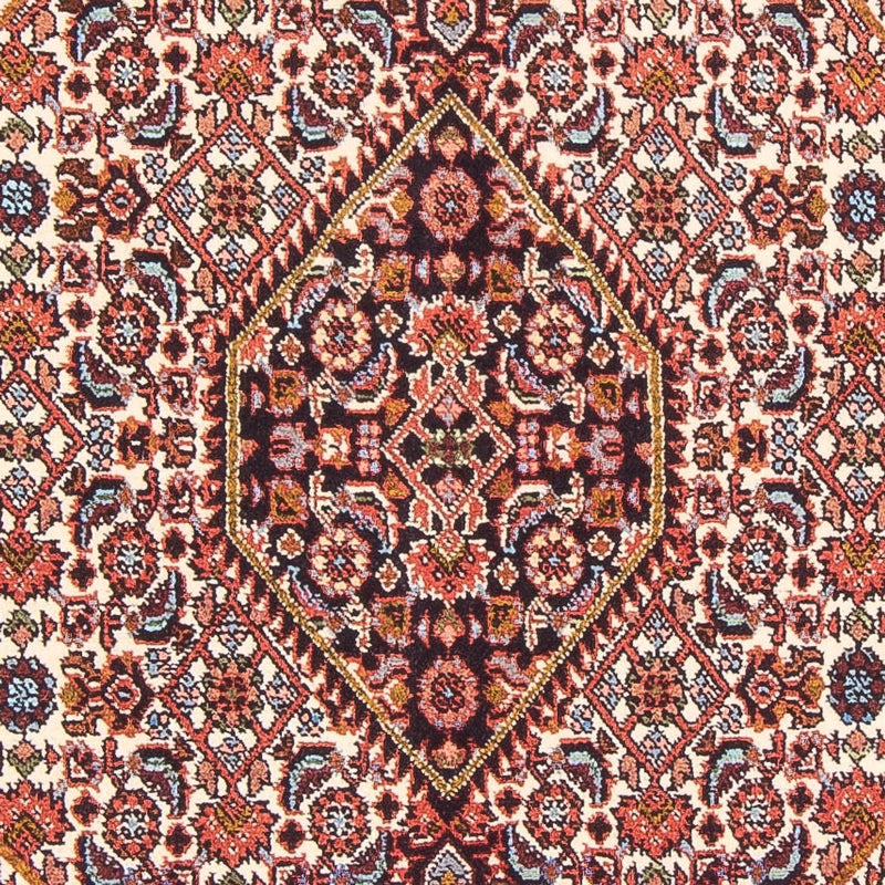 Alfombra persa - Bidjar - 137 x 85 cm - rojo