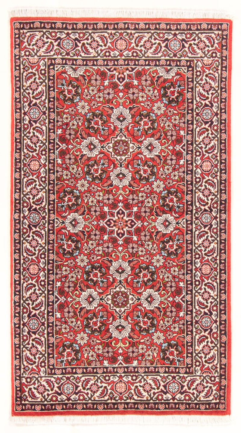 Alfombra persa - Bidjar - 143 x 82 cm - rojo