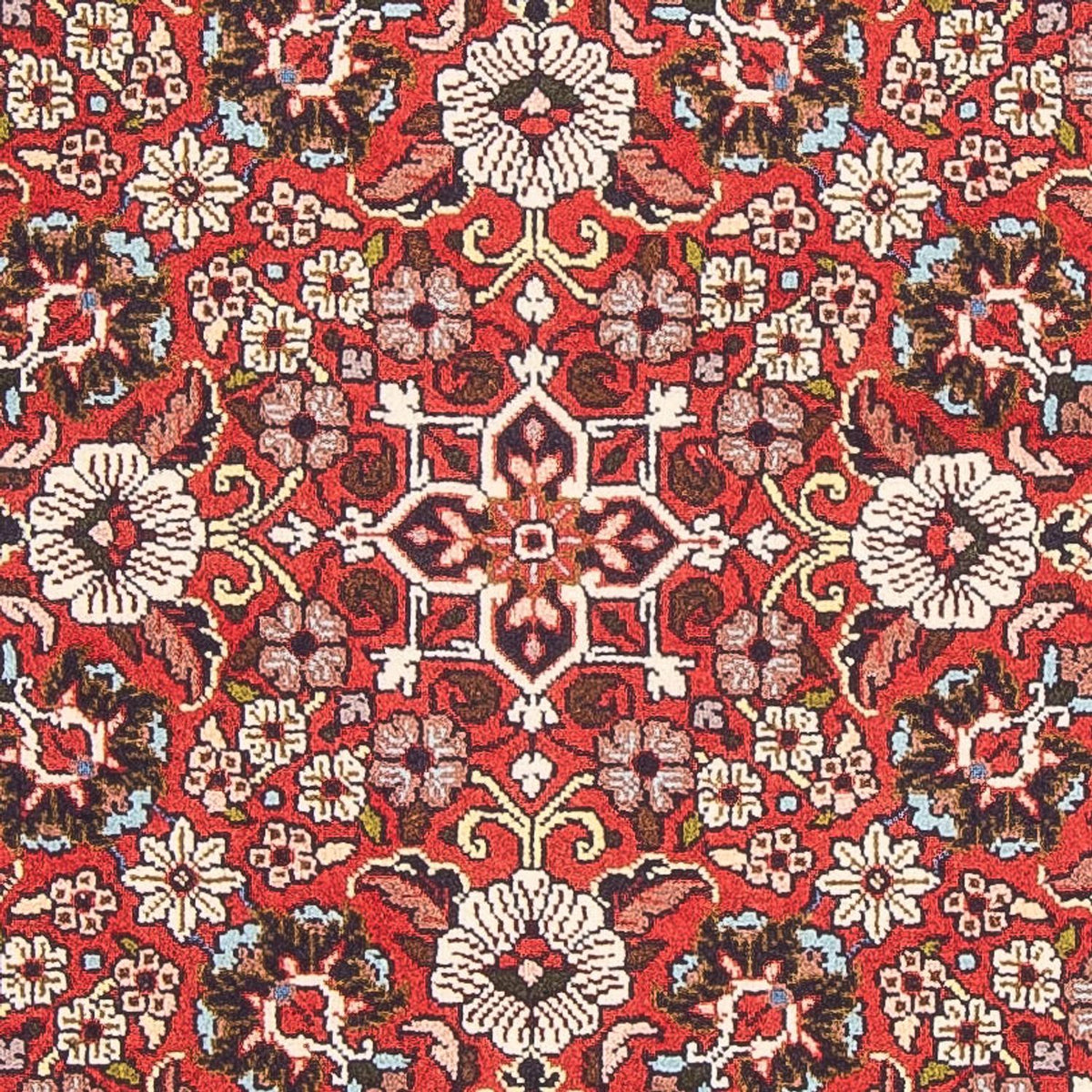 Alfombra persa - Bidjar - 143 x 82 cm - rojo