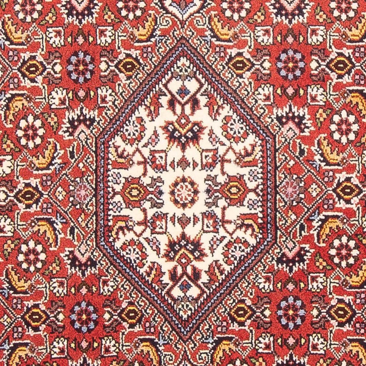 Alfombra persa - Bidjar - 150 x 84 cm - rojo