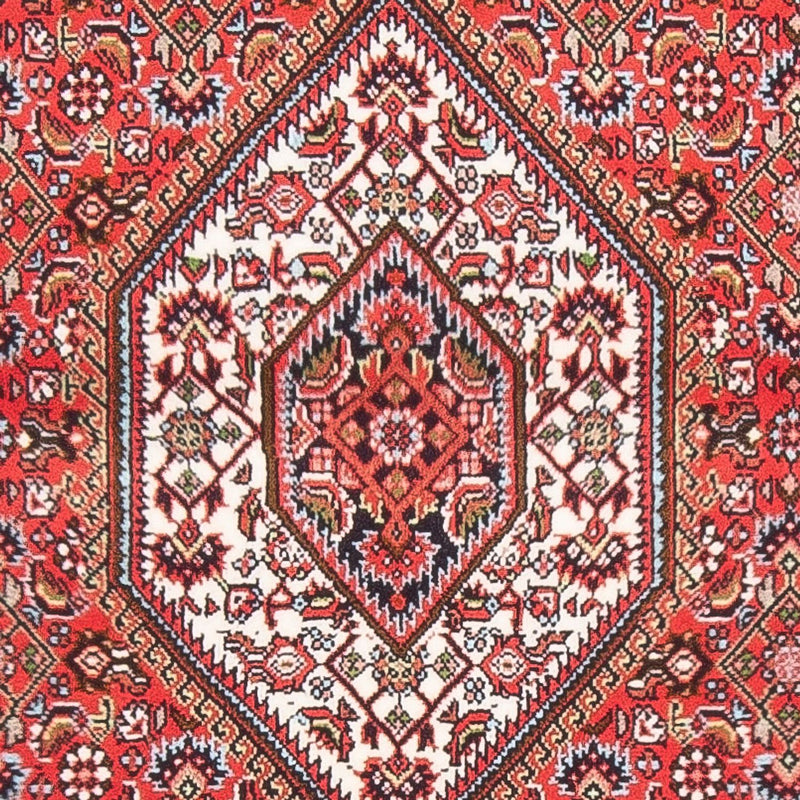 Alfombra persa - Bidjar - 138 x 83 cm - rojo