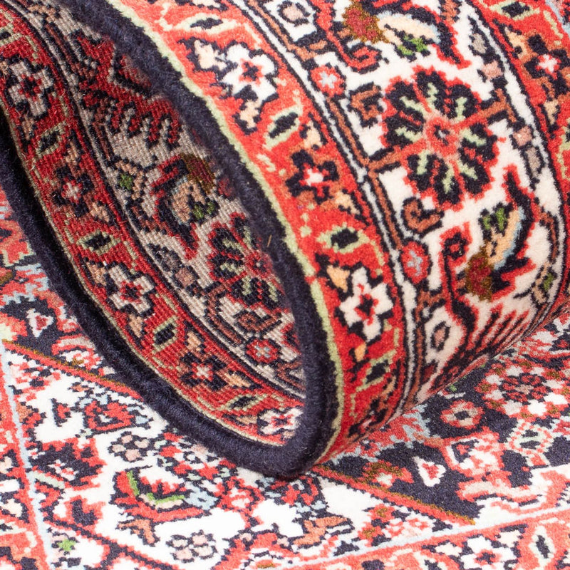 Alfombra persa - Bidjar - 138 x 83 cm - rojo