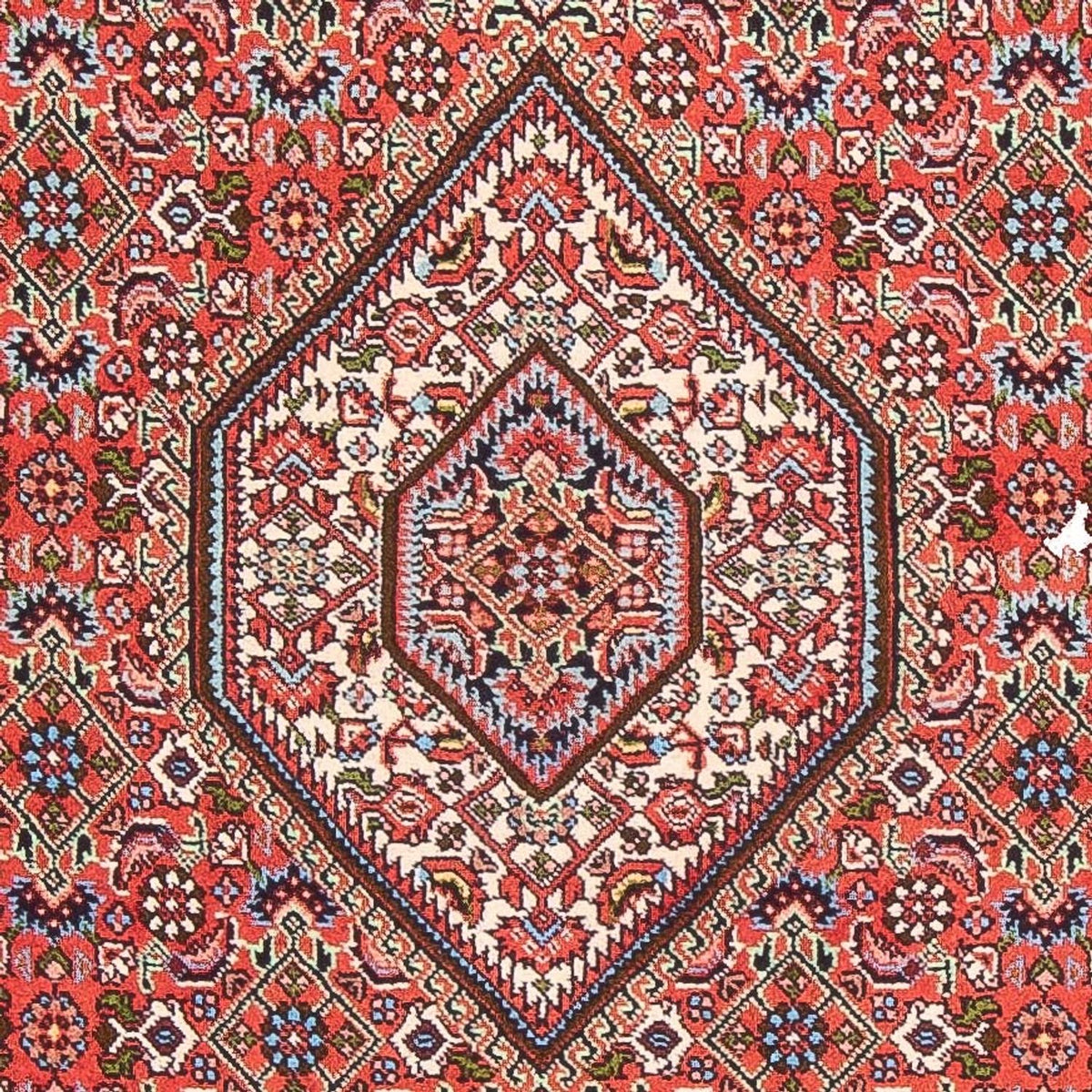 Alfombra persa - Bidjar - 142 x 84 cm - rojo