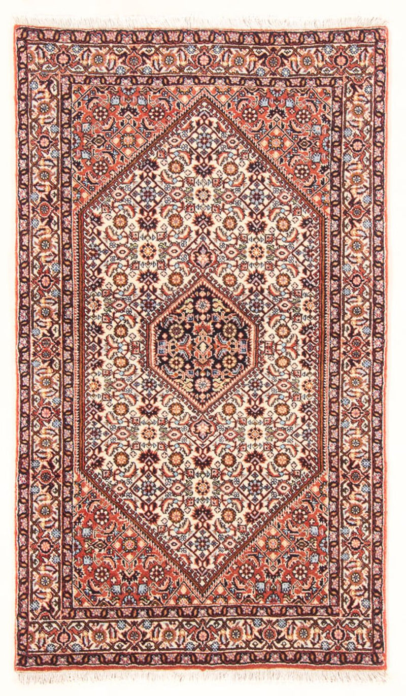 Alfombra persa - Bidjar - 141 x 83 cm - beige