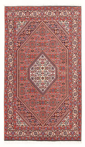 Alfombra persa - Bidjar - 142 x 84 cm - rojo