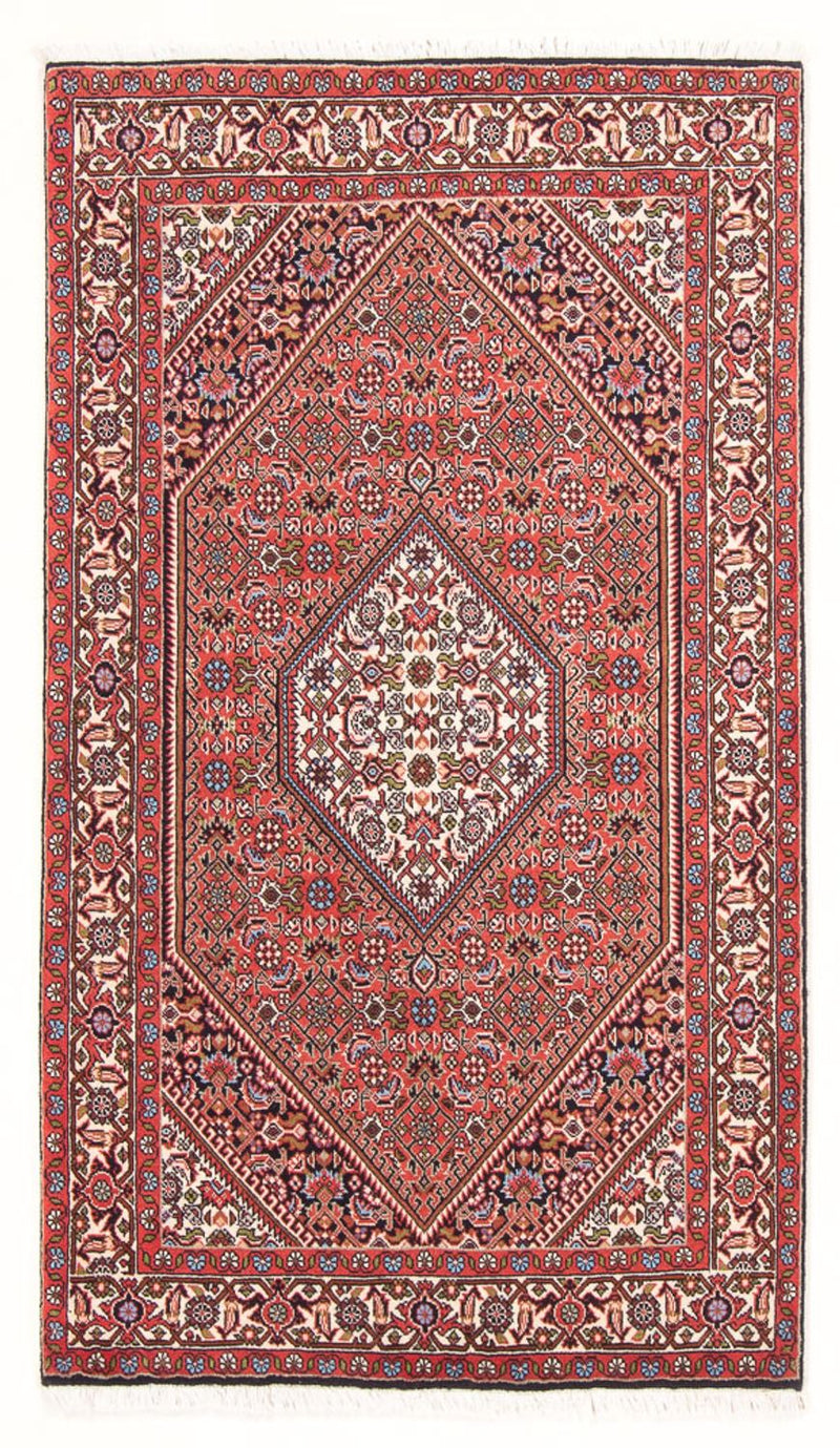 Alfombra persa - Bidjar - 142 x 84 cm - rojo