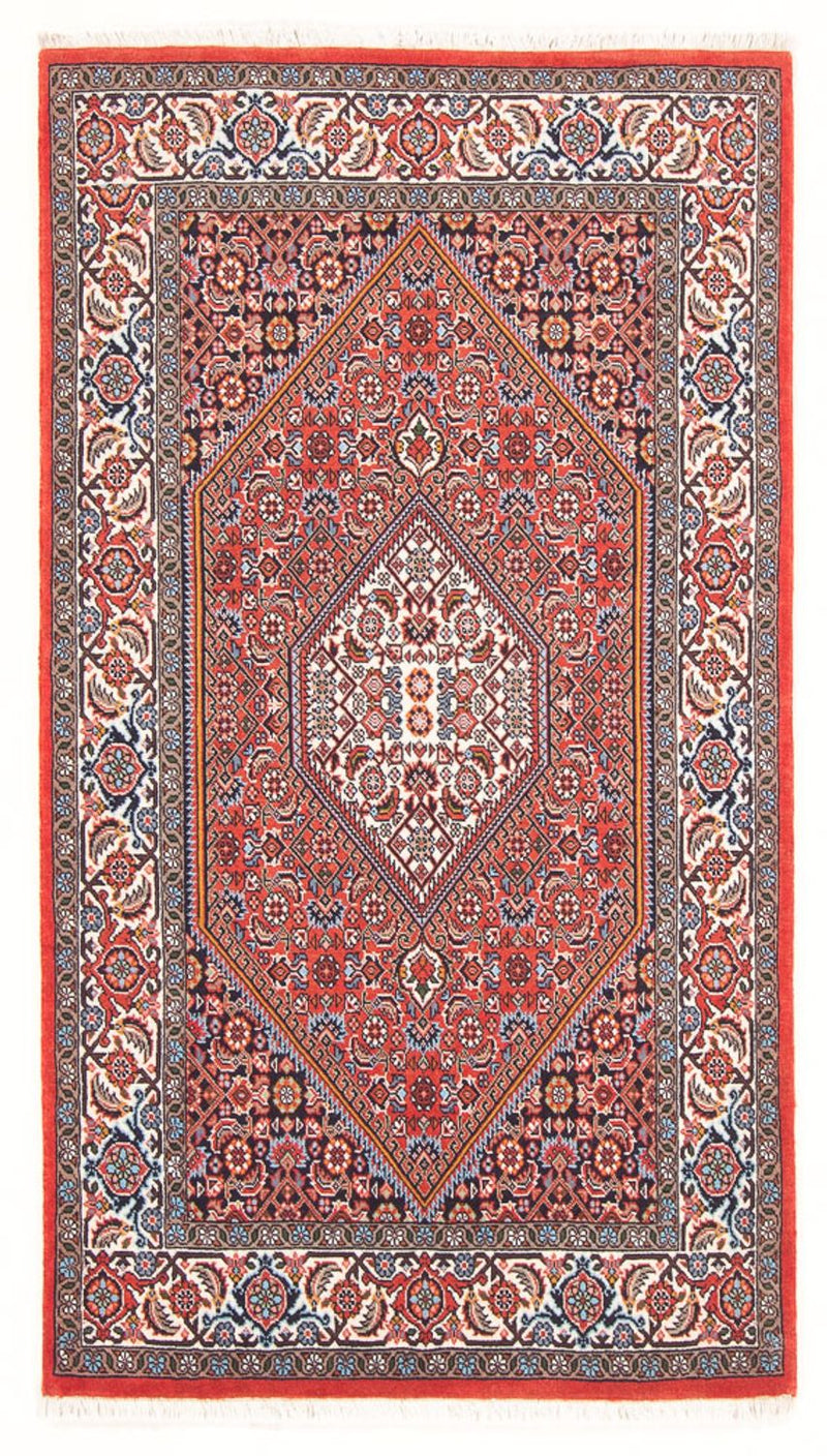 Alfombra persa - Bidjar - 145 x 84 cm - rojo
