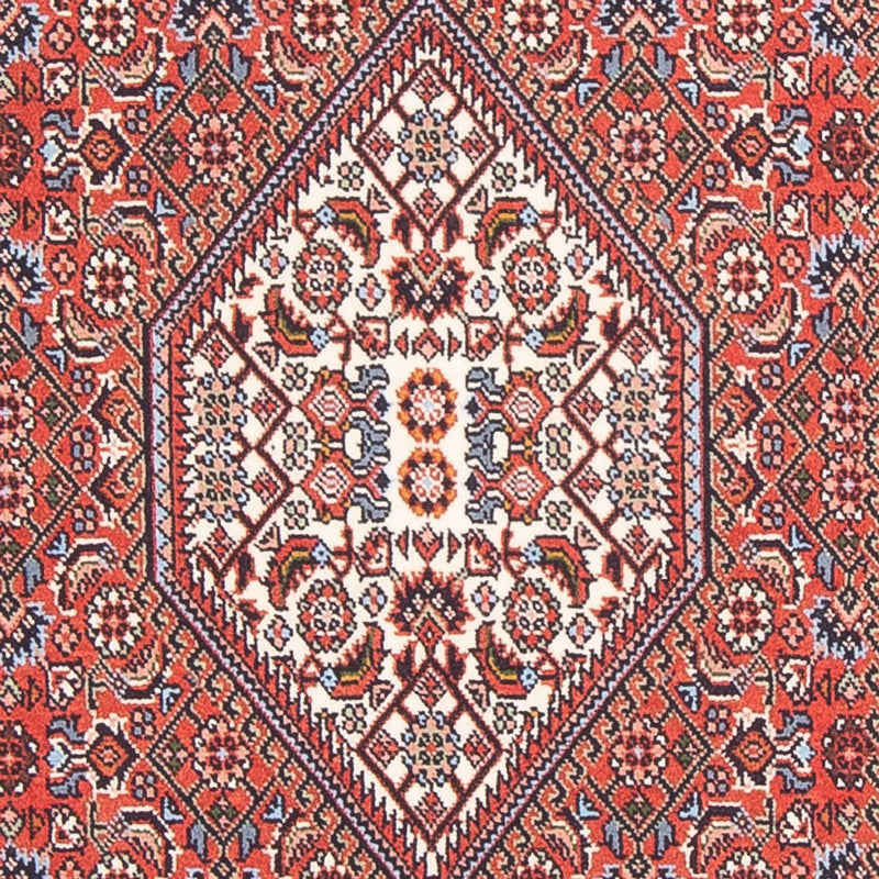 Alfombra persa - Bidjar - 145 x 84 cm - rojo