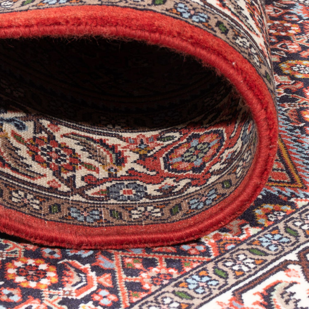 Alfombra persa - Bidjar - 145 x 84 cm - rojo