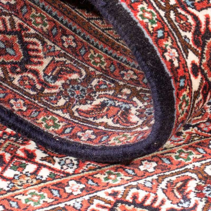 Alfombra persa - Bidjar - 134 x 88 cm - rojo