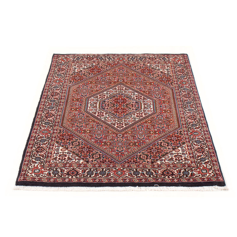 Alfombra persa - Bidjar - 134 x 88 cm - rojo