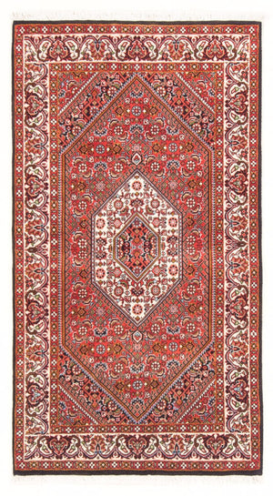 Alfombra persa - Bidjar - 144 x 82 cm - rojo