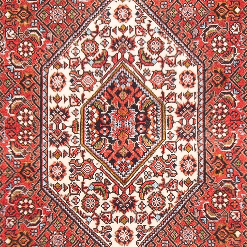 Alfombra persa - Bidjar - 144 x 82 cm - rojo