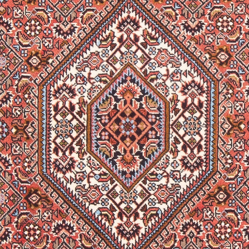 Alfombra persa - Bidjar - 131 x 83 cm - rojo