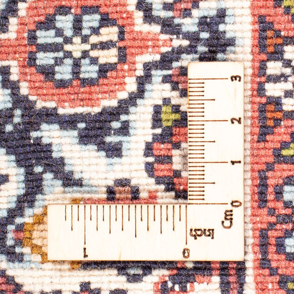 Alfombra persa - Bidjar - 131 x 83 cm - rojo