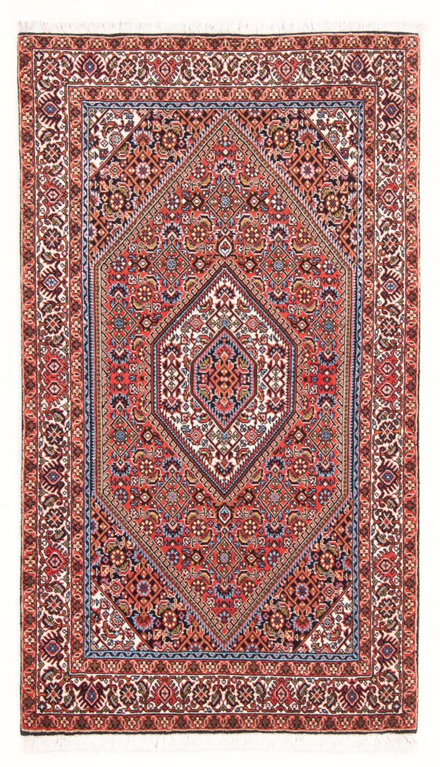 Alfombra persa - Bidjar - 143 x 85 cm - rojo