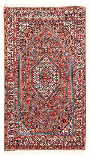 Alfombra persa - Bidjar - 143 x 85 cm - rojo